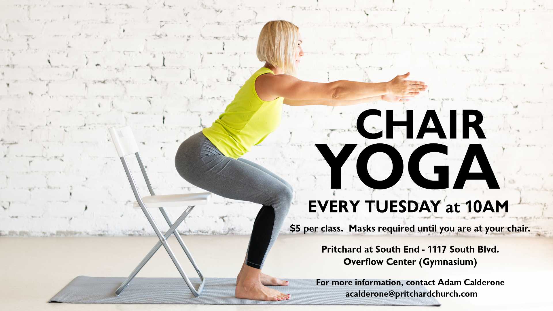 Chair Yoga Pritchard At South End Church
