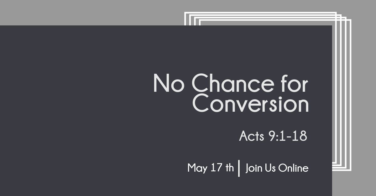 Matthew West Concert & Sermon: "No Chance for Conversion"