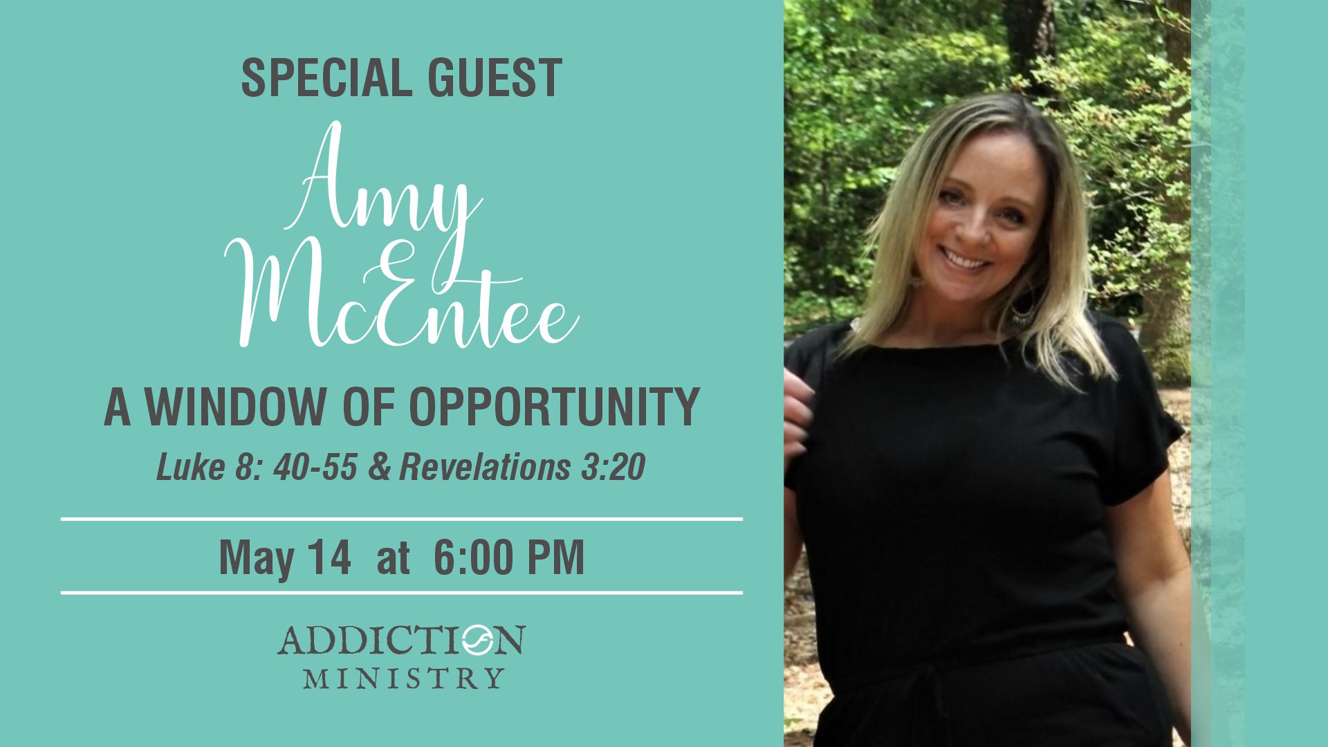 Overflow Addiction Ministry - Amy McEntee